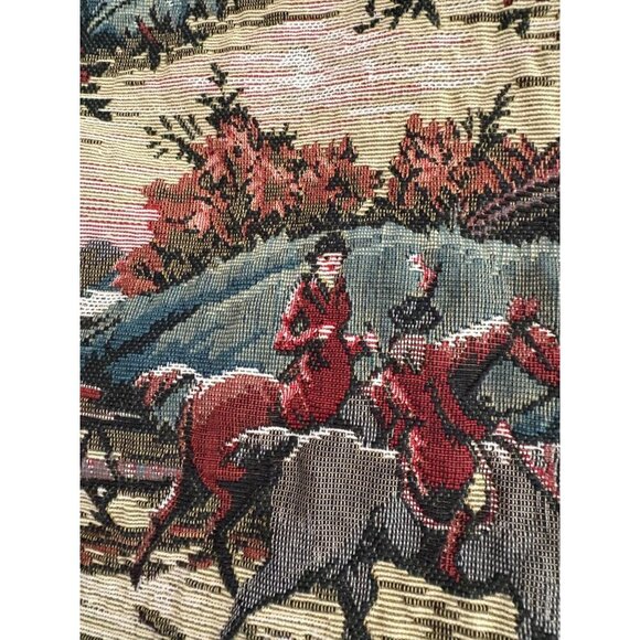 Vintage Clairbots Western Equestrian Tapestry Vest Size Men's Small UNISEX - Picture 5 of 13